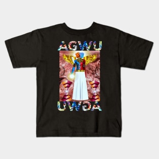 Igbo / African Spirituality : AGWU By Sirius Ugo Art Kids T-Shirt